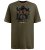 D555 Stockton Gorilla Playing Drums Crew Neck T-Shirt Khaki - Kratke Majice - Moške kratke majice za močnejše postave