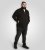 D555 Russel Fleece Sweatshirt with Chest Embroidery Black - Puloverji & jopice - Moški Puloverji & Jopice za Močnejše Postave