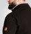 D555 Russel Fleece Sweatshirt with Chest Embroidery Black - Puloverji & jopice - Moški Puloverji & Jopice za Močnejše Postave