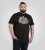 D555 Dewsbury Skeleton On Bike Crew Neck T-Shirt Black TALL SIZE - MOŠKA OBLAČILA MT-6XLT - DALJŠI kroji