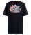 D555 Dewsbury Skeleton On Bike Crew Neck T-Shirt Black TALL SIZE - MOŠKA OBLAČILA MT-6XLT - DALJŠI kroji