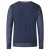 D555 Bryson Crewneck Sweater with Pocket Navy - Puloverji & jopice - Moški Puloverji & Jopice za Močnejše Postave