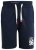 D555 Lindon Jersey Shorts Navy - Trenirke & kratke trenirke - Moške Trenirke za Močnejše Postave