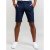 D555 Lopez Stretch Shorts Navy - Kratke hlače - Moške Kratke Hlače za Močnejše Postave