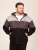 D555 Fitzgerald Zip Through Hoody With Cut & Sew Panels Črna - Puloverji & jopice - Moški Puloverji & Jopice za Močnejše Postave