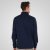 Double Outfitters MTOP-1163 Pulover s polovično zadrgo Mornarska - Puloverji & jopice - Moški Puloverji & Jopice za Močnejše Postave