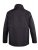 D555 Fargo Five Pocket Jacket With Ribbed Neck and Inner Quilting Black - Jakne - Moške bunde za Močnejše Postave