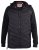 D555 Thorpe Hooded Quilted Jacket With Fleece Sleeves And Removable Fleece Hood - Jakne - Moške bunde za Močnejše Postave