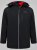 D555 Jamie Soft Shell Detachable Hood Padded Jacket Črna - Jakne - Moške bunde za Močnejše Postave