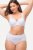 Ulla Popken 309783 Spodnjice 3 kosa Bela - Spodnjice - 