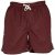 D555 Yarrow Swimshorts Burgundy - Spodnje perilo & kopalne hlače - Moško Spodnje Perilo za močnejše postave
