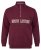 North Latitude Half Zip Pulover Bordo - Puloverji & jopice - Moški Puloverji & Jopice za Močnejše Postave