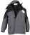 Marc & Mark 2-layer Skijacket Grey - Delovne obleke - Delovne Obleke Močnejše postave