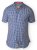 D555 JAIDEN Short Sleeve Shirt & T-shirt Combo - Srajce - Moške srajce za Močnejše Postave
