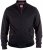 D555 Windsor Cotton Harrington Jacket Navy - Jakne - Moške bunde za Močnejše Postave