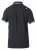 D555 SWANN Short Sleeve Stretch Polo Black - Polo majice - Moške Polo Majice za Močnejše Postave