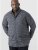 D555 Radcliff LS Printed Shirt Navy - Srajce - Moške srajce za Močnejše Postave