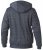 D555 Hulk Fur Lined Zipper Hood Navy - Puloverji & jopice - Moški Puloverji & Jopice za Močnejše Postave