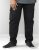 D555 Nelson Stretch Tapered Cargo Pants Black - Kavbojke & hlače - Moške Kavbojke in Hlače za Močnejše Postave
