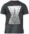 D555 Rox T-shirt Charcoal - Kratke Majice - Moške kratke majice za močnejše postave