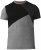 D555 Authentic T-shirt Grey - Kratke Majice - Moške kratke majice za močnejše postave