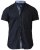 D555 Republic Short Sleeve Shirt Navy - Srajce - Moške srajce za Močnejše Postave