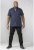 D555 Republic Short Sleeve Shirt Navy - Srajce - Moške srajce za Močnejše Postave