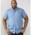 D555 Limburg Short Sleeve Shirt Blue - Srajce - Moške srajce za Močnejše Postave