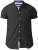 D555 Dwight Short Sleeve Shirt Black - Srajce - Moške srajce za Močnejše Postave