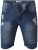 D555 Rodrigo Stretch Biker Style Shorts - Kratke hlače - Moške Kratke Hlače za Močnejše Postave