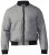 D555 Lou Bomber Jacket Grey - Jakne - Moške bunde za Močnejše Postave