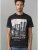 D555 Cain T-shirt Black - Kratke Majice - Moške kratke majice za močnejše postave