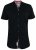 D555 Archer Collarless Shirt Black - Srajce - Moške srajce za Močnejše Postave