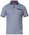 D555 Tyrone Polo Blue - Polo majice - Moške Polo Majice za Močnejše Postave