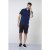 D555 Jerell Polo Navy - Polo majice - Moške Polo Majice za Močnejše Postave