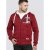 D555 Durham Hoodie Red - Puloverji & jopice - Moški Puloverji & Jopice za Močnejše Postave