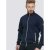 D555 Buxton Full Zip Sweatshirt Navy - Puloverji & jopice - Moški Puloverji & Jopice za Močnejše Postave