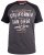 D555 Lismore Raglan Sleeve San Diego Printed T-Shirt Charcoal - Kratke Majice - Moške kratke majice za močnejše postave