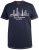 D555 Randwick San Francisco Printed T-Shirt Navy - Kratke Majice - Moške kratke majice za močnejše postave