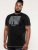 D555 Willoughby NYC Dot Printed T-Shirt Black - Kratke Majice - Moške kratke majice za močnejše postave