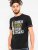D555 Salford Save Water Drink Beer T-shirt Black - Kratke Majice - Moške kratke majice za močnejše postave