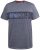D555 Anson Originals Printed T-shirt Denim Marl - Kratke Majice - Moške kratke majice za močnejše postave