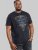 D555 Taunton Neon Printed T-Shirt - Kratke Majice - Moške kratke majice za močnejše postave