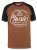 D555 Charmouth Raglan Sleeve Printed T-Shirt - Kratke Majice - Moške kratke majice za močnejše postave