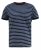 D555 Beamont Jacquard Stripe T-Shirt - Kratke Majice - Moške kratke majice za močnejše postave