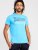 D555 Rushden Superior Printed T-Shirt Turquoise - Kratke Majice - Moške kratke majice za močnejše postave