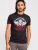 D555 Charles California Rebel Skull Printed T-Shirt - Kratke Majice - Moške kratke majice za močnejše postave