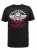 D555 Charles California Rebel Skull Printed T-Shirt - Kratke Majice - Moške kratke majice za močnejše postave