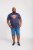D555 Scampton Official Superman Printed T-Shirt Navy - Kratke Majice - Moške kratke majice za močnejše postave