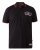 D555 Canning Chest Embroidery Polo Shirt Black - Polo majice - Moške Polo Majice za Močnejše Postave